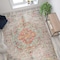 Flash Furniture Distressed Medallion Area Rug - 8' x 10' - Gray Multi Polyester RC-EG-202101-02-810-GR-GG - alternate 2